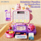 Hot Sale Early Educational Pretend City Play Houses House Supermarket Cash Register Toys with Calculator Food Vegetable