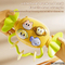 Candy-Shaped Animal Musical Instrument Sets 18 Months Soothing Baby Educational Toy Plastic Rattles Games Toy for Cognitive