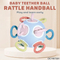 Wholesale Teether Educational Sensory Soft Montessori Ball Rattle Gift Set Silicone Baby Toy