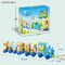 Wholesale Creative Montessori Educational Plastic DIY Building Block Toy
