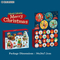 Wholesale Montessori Christmas Custom Block Plastic Building Blocks Set Cartoon Mini Toys for Kids Gift