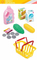 Kids Pretend Play Supermarket Toys Shop with Cash Register Toy