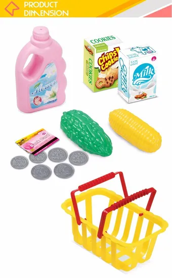 Kids Pretend Play Supermarket Toys Shop with Cash Register Toy