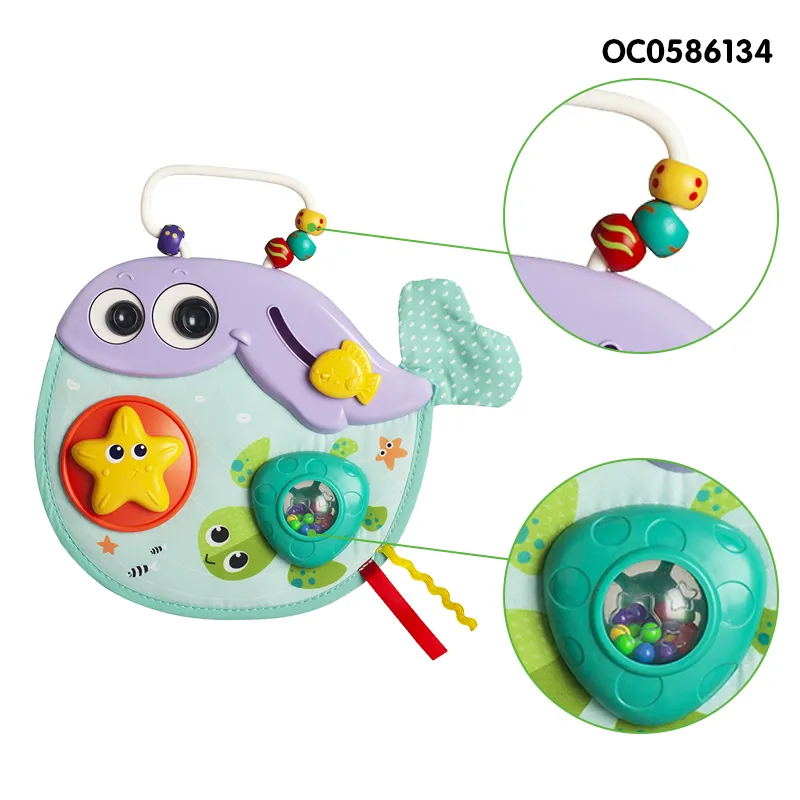 Baby Montessori Newborn Educational Rattle Sensory Toys