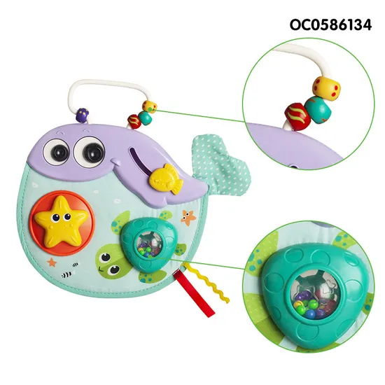 Baby Montessori Newborn Educational Rattle Sensory Toys