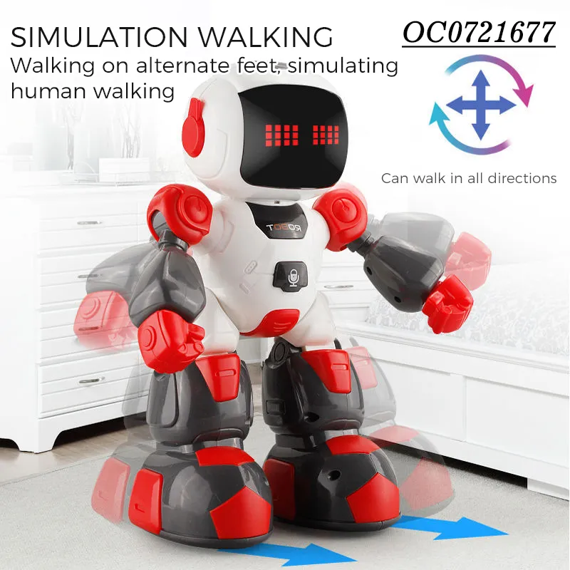 Wholesale Interactive Intelligent Wireless Charger Remote Control Robot for Kids