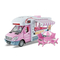 Wholesale 1/24 Mini Diecast Model Children's House Dining Car Toy with Light Music