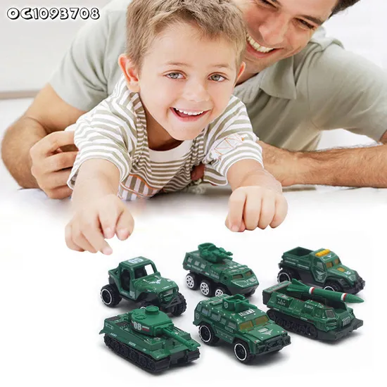 Wholesale 1: 64 Scale Diecast Construction Models Freewheel Cars Green Metal Vehicle Toy for Hot Selling