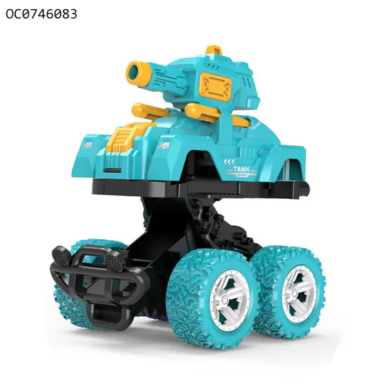 Wholesale Educational Plastic Small Friction Super Tank Car Truck Toys