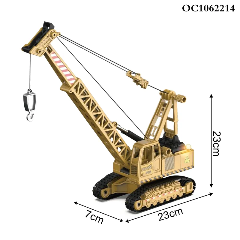 Wholesale Alloy Construction Engineering Diecast Truck Small Scale Model Toys for Boys