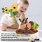 Wholesale Stuffed Water Flowers Pretend Felt Child Interactive Cognitive Toys for Children
