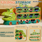 Wholesale Diecast Dinosaur Trucks Race Rail Car Track Children's Toy Kids Alloy Car Set