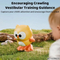 Wholesale Crawling Baby Cheap Small Toys Plastic Wind up Owl Animals Bird Toy
