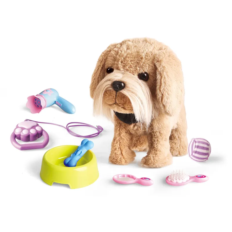 Wholesale Electronic Pet Stuffed Animal Plush Walking Dog Toy