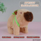 Wholesale Cute Stuffed DIY Kapibala Hot Selling Plush Doll Electric Walking Sound Dancing Toy