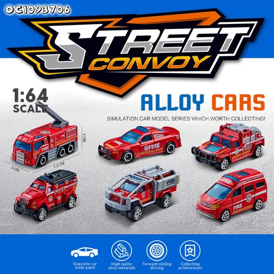 Wholesale Diecast Miniature Cheap Price Hot Sale Learning Educational Small Truck 1: 64 Scale Metal Model Toys Cars