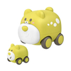 Wholesale 2PCS Cute Animal Friction Construction Plastic Mini Car Toy Set