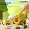 Wholesale 2PCS Cute Animal Friction Construction Plastic Mini Car Toy Set