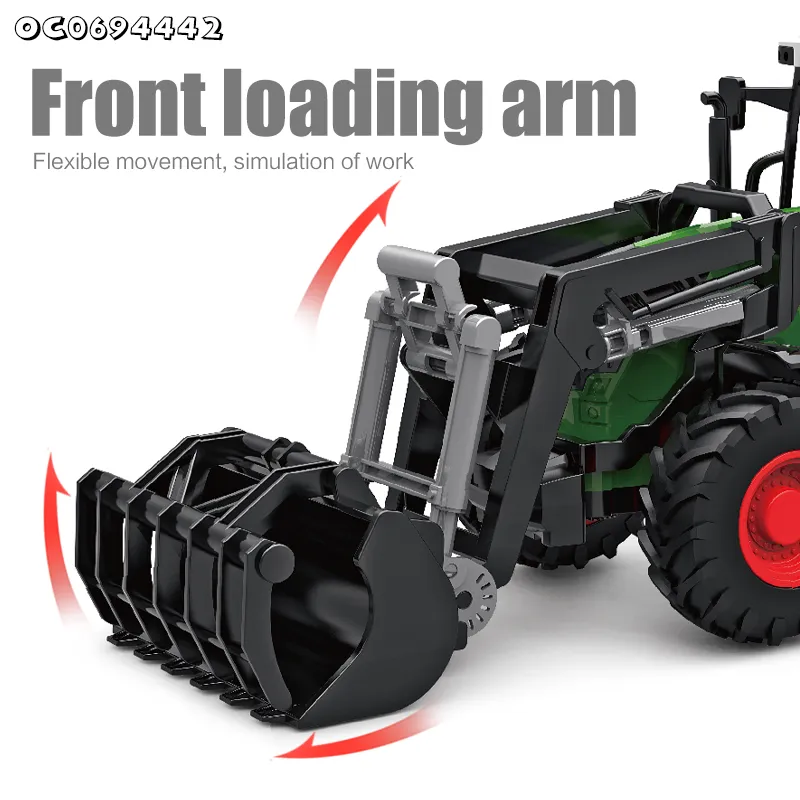 Wholesale Kids Mini Miniature Freewheel Plastic Model Car and Truck Slide Kits Farmer Car