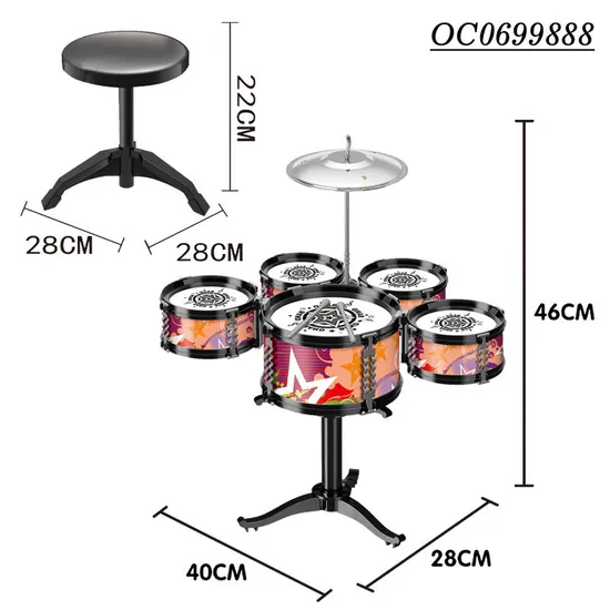 Wholesale Quality Electronic Musical Instruments Kids Professional Drum Set