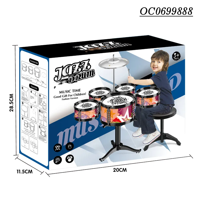 Wholesale Quality Electronic Musical Instruments Kids Professional Drum Set