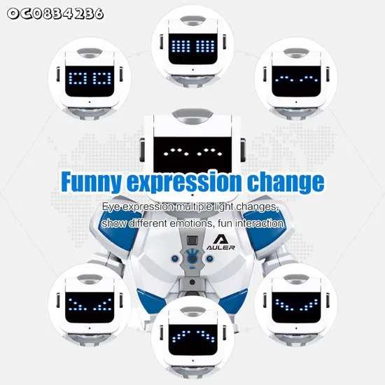 Wholesale Educational Engineering Electronic Remote Control Children's Robot Toy for Kids Learning with Musical Songs