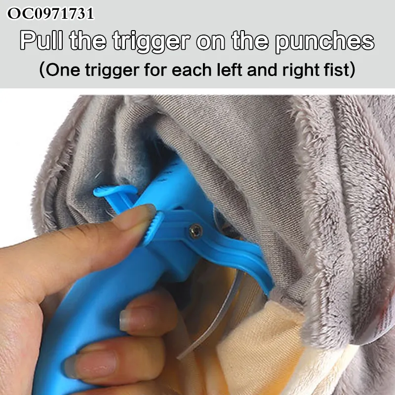 Wholesale Stuffed 2 Players Battle Game Toys Plush Kangaroo Puppets Hand Custom Toy for Kids