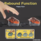 Wholesale Plastic Head Key Chain Pull Back Dinosaur Car Toys for Kids