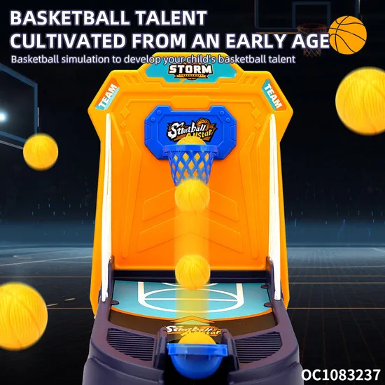 Wholesale Interaction Games Plastic Hoop Toys Basketball Football Shooting Family Games for Parents and Children