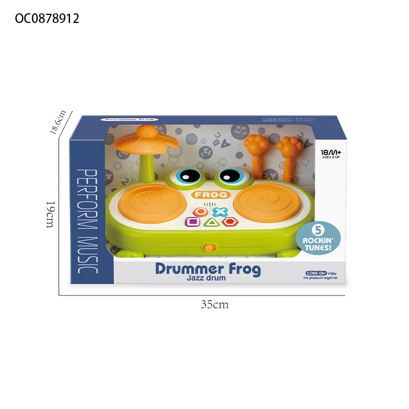 Wholesale Plastic Electric Children Musical Hand Toy Drum