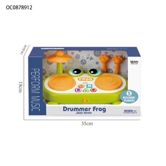 Wholesale Plastic Electric Children Musical Hand Toy Drum