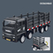 Wholesale Miniature Construction Model 8 Pieces Model Friction Transport Car Toy Truck