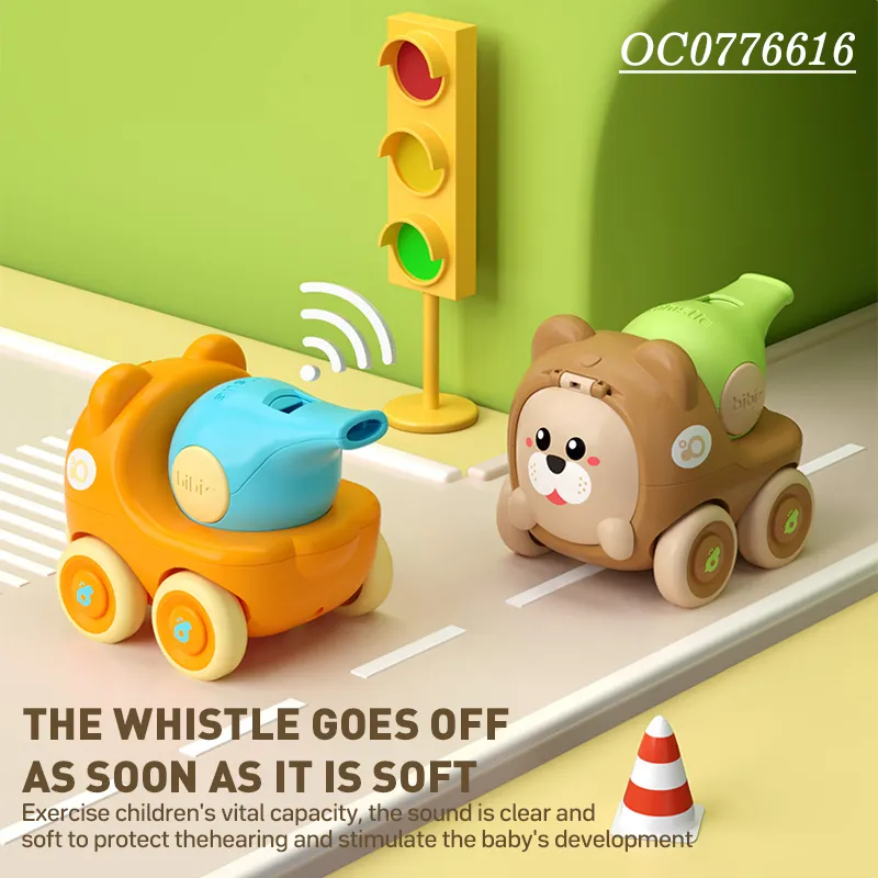 Wholesale Miniature Friction Mini Little Cute Animal Kids Children Plastic Toy Car