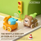 Wholesale Miniature Friction Mini Little Cute Animal Kids Children Plastic Toy Car
