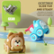 Wholesale Miniature Friction Mini Little Cute Animal Kids Children Plastic Toy Car