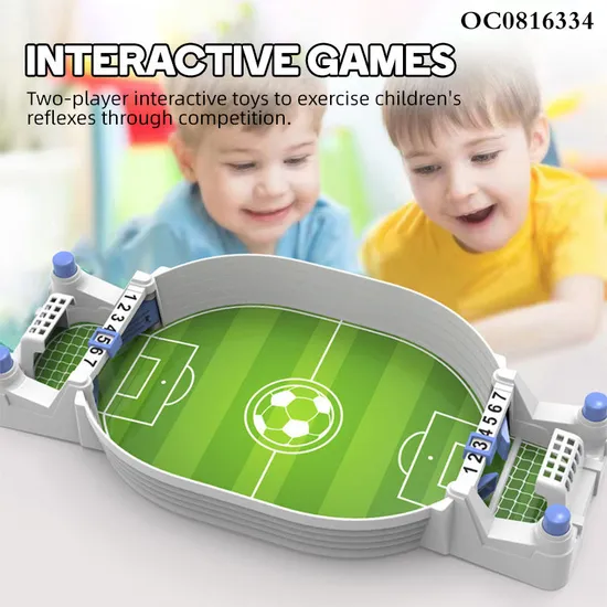 Wholesale 2 Players Battle Hand Football Training Board Toys Soccer Games Mini Football Table for Kids