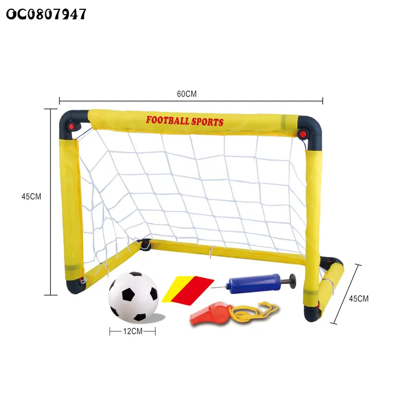 Wholesale Ball Small Kit Sets Foldable Running Sport Football Soccer Goal Nets for Kids
