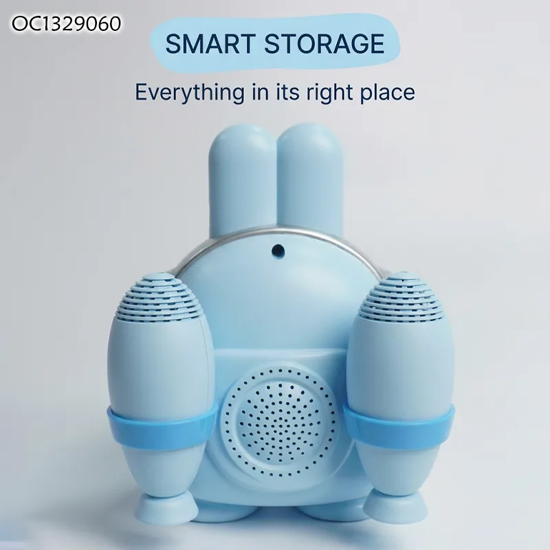 Wholesale Interactive Kids Karaoke Double Microphone Toy Kid Portable Wireless Powerful Music Speaker