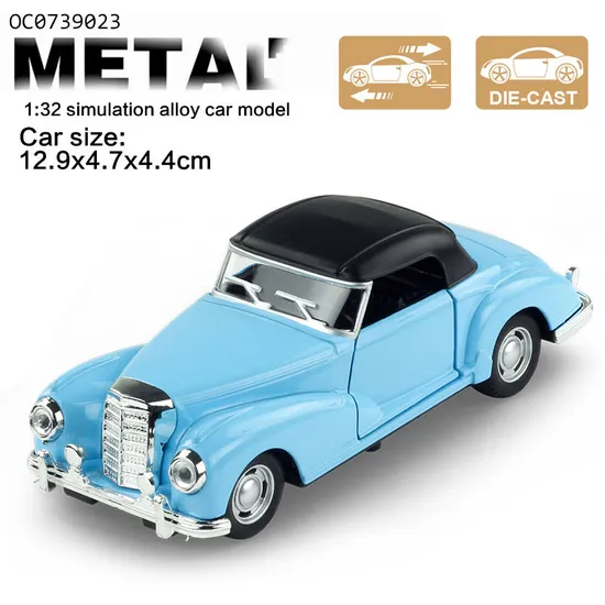 Wholesale Diecast 1: 32 Classic Children's Mini Die Cast Metal Car Toy for Kids