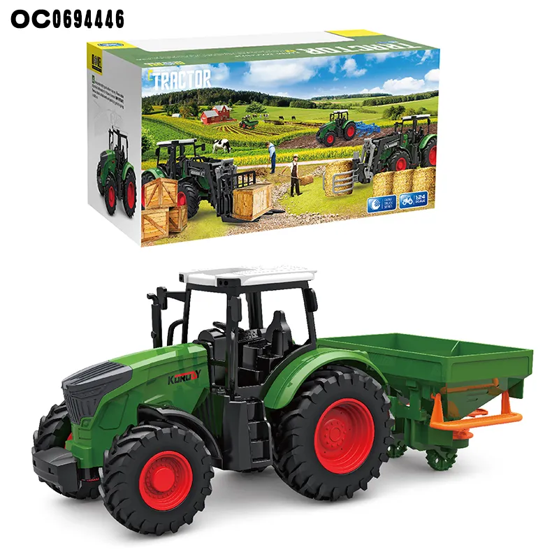 Wholesale Kids Children's Miniature Friction Farmer Car Plastic Toy Truck