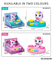 Wholesale Musical Plastic Cartoon Instruments Electronic Keyboards Music Piano Hand Drum Toy with Light up and Music