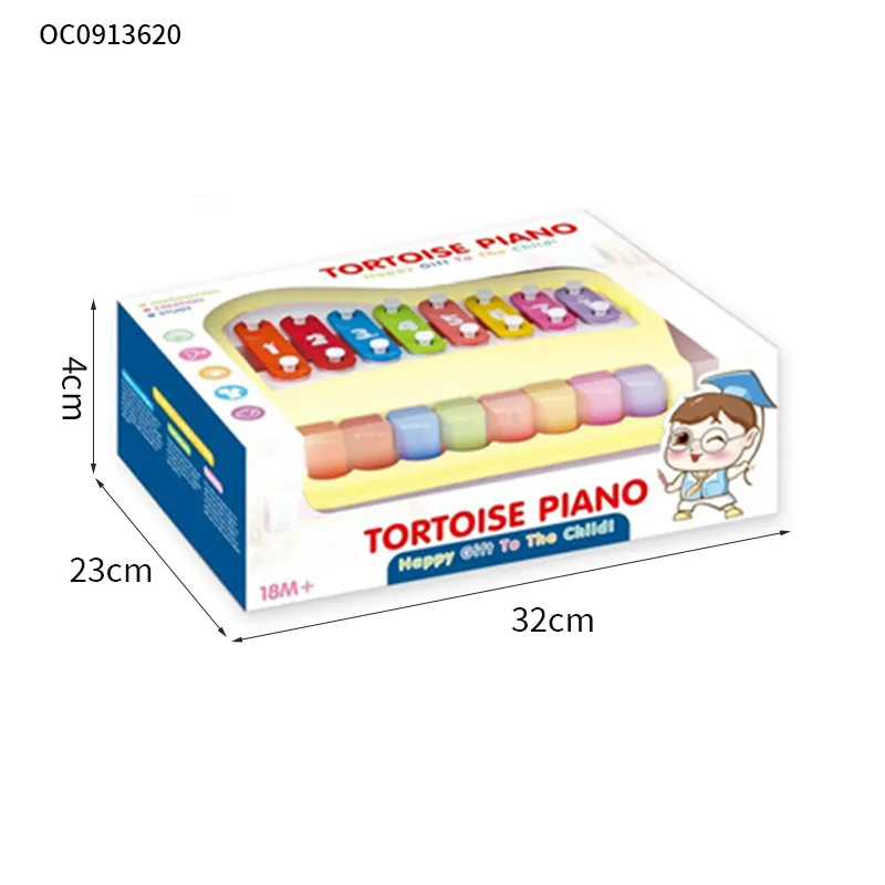 Wholesale Educational Children's Baby Musical Instrument Xylophone Portable Toy Keyboard Electronic Piano