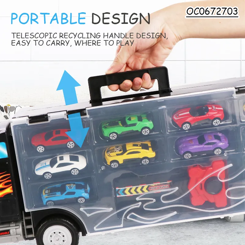 Wholesale Diecast Children Truck Metal Diecast Model Set Mini Metal Car Toy for Kids