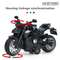 Wholesale Diecast Car 1: 12 Classical Vintage Miniature Metal Die Cast Motorcycle Toys for Kids with Light Music