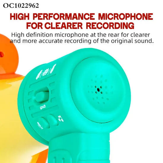 Wholesale Children Battery Operated Plastic Toy Trumpet Electric Horn Kids with Sound