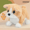 Wholesale Electric Stuffed Pet Friendly Interactive Walking Custom Plush Dog Toy