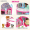 Wholesale Educational Doll House Model City Buildings Toddler Miniature Bunny Family Dollhouse Toys