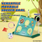 Wholesale Football 3in1 Portable Inflatable Soccer Goal Outdoor Game Families Interactive Toys Goal