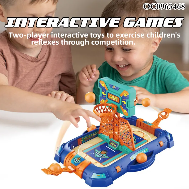 Wholesale Mini Basketball Hoop Player Toy Intelligence Interactive Board Table Games for Child