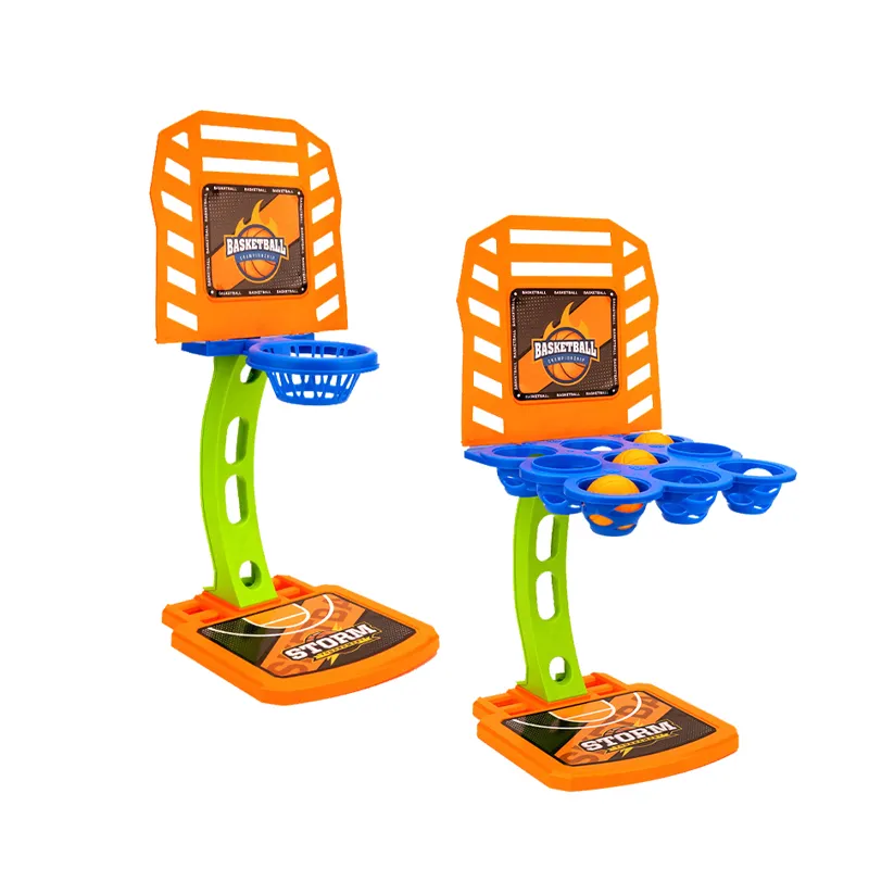 Wholesale Montessori Baby Bouncing Ball Mini Basketball Hoop Shooting Portable Table Interactive Games Toy for Kids